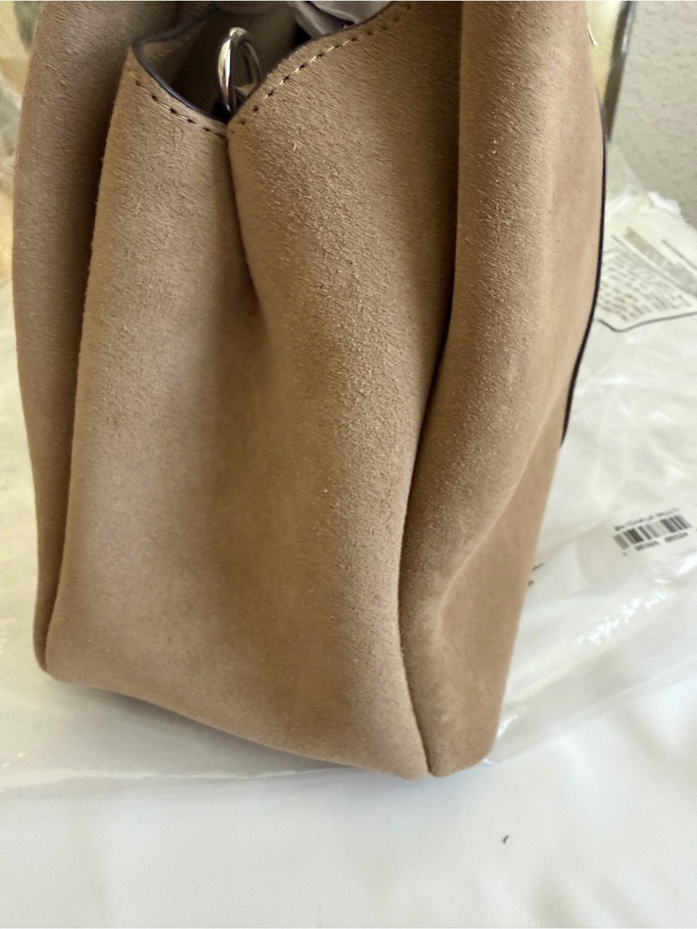 Coach Peanut  Suede Lana 23 Satchel NWT HTF - Picture 13 of 17